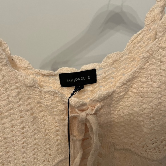 BRAND NEW Taissa Corset Top in Ivory MAJORELLE - Picture 2 of 3